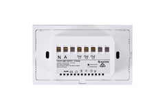 Touch Light Switch 3 Gang - Frost White