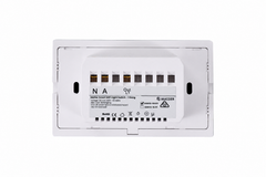 Smart Matter WiFi Light Switch 1 Gang - Frost White (RGB Backlit Buttons)