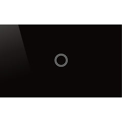 Smart Wifi Light Switch 1 Gang - Shadow Black