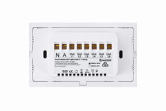 Smart Matter WiFi Light Switch 6 Gang | Smart Switch – Frost White (RGB Backlit)