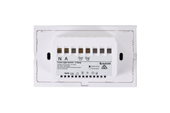 Touch Light Switch 2 Gang - Frost White