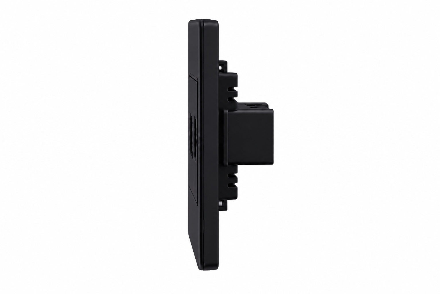 RJ11 Telephone Wall Socket - Shadow Black