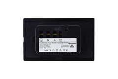 Touch Power Wall Socket GPO with 1 Gang Light Switch - Shadow Black - New Series