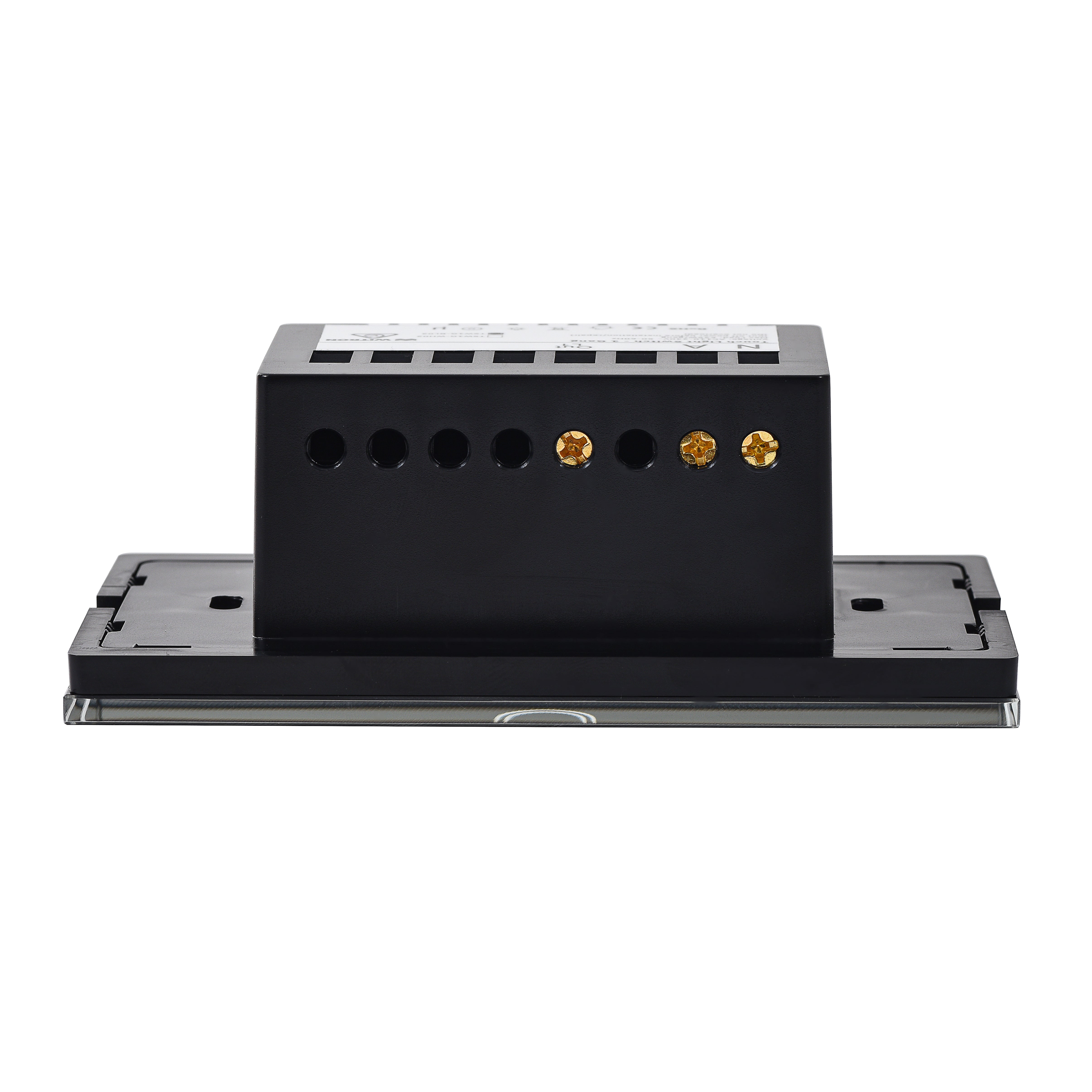 Smart Wifi Light Switch 1 Gang - Shadow Black