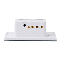 Smart WiFi Power Wall Socket GPO with 1 Gang Light Switch - Frost White