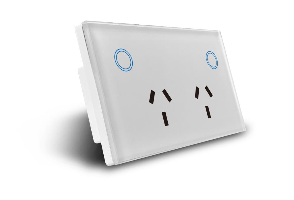Zigbee-Steckdose GPO (Frostweiß)