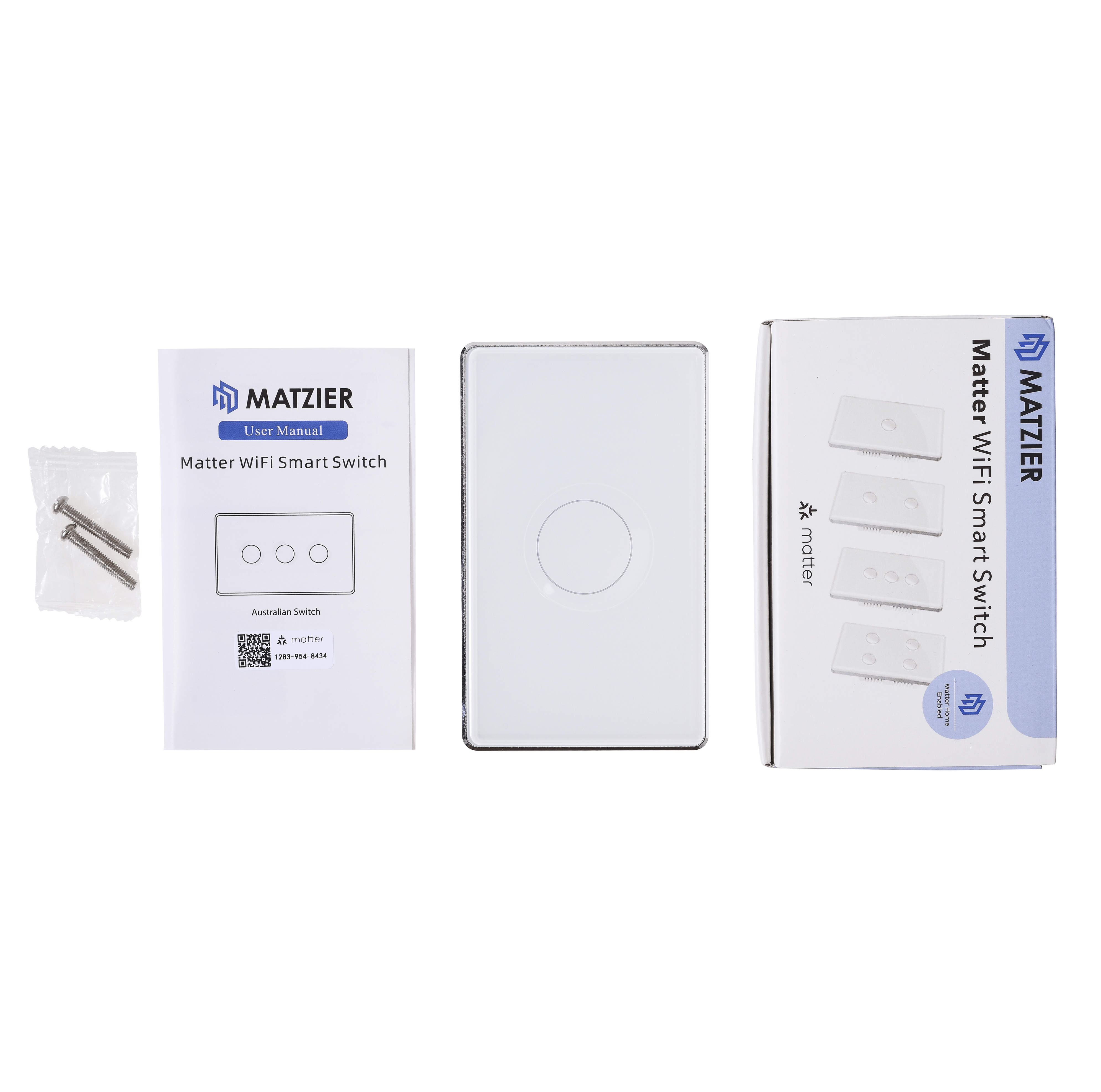 Matzier - 1 Gang Matter Home Switch - Matzier