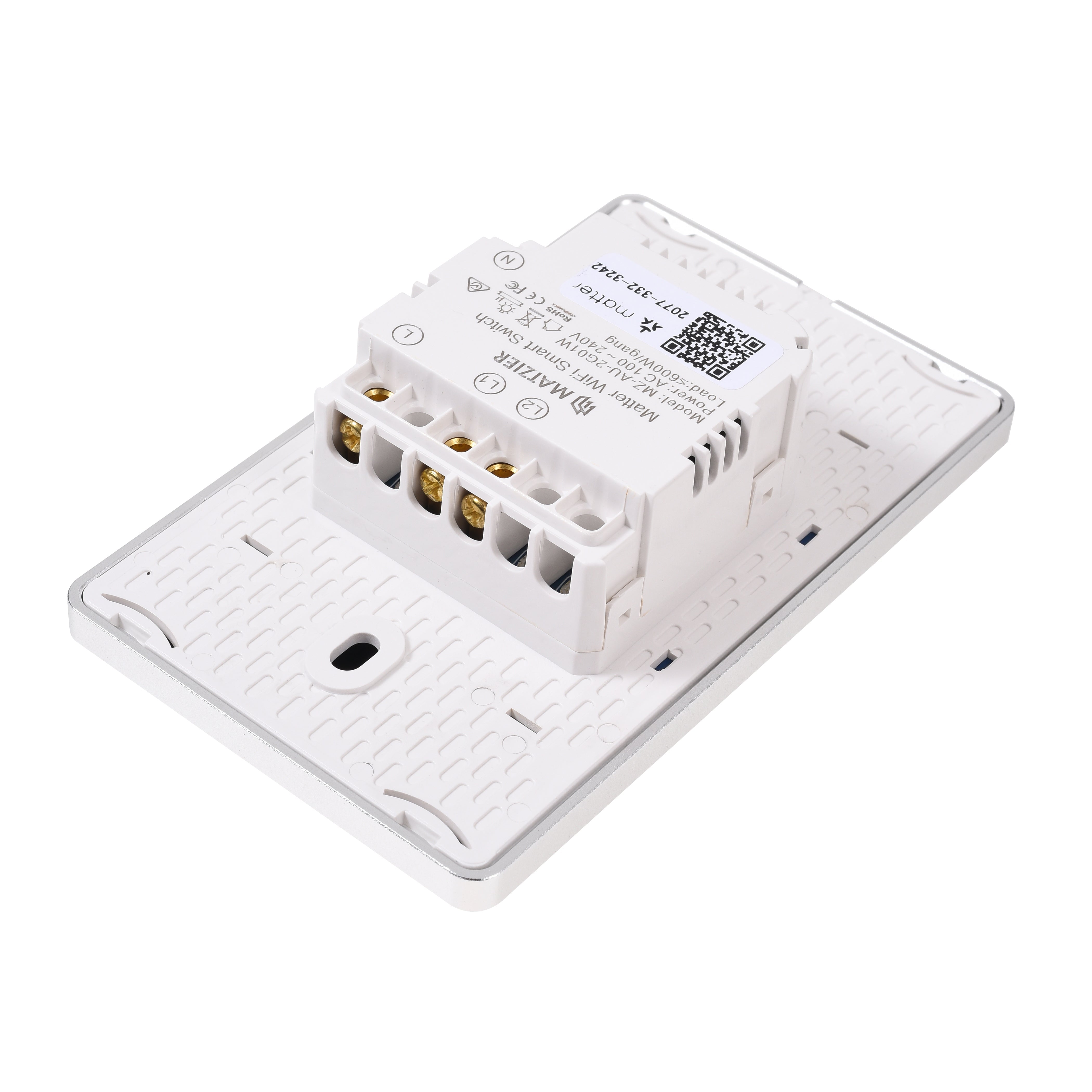 Matzier - 2 Gang Matter Home Switch - Matzier