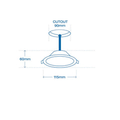 10W Smart LED Downlight