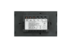 Touch Light Switch 3 Gang - Shadow Black - Matzier