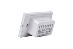 Touch Light Switch 6 Gang - Frost White - Matzier