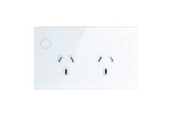 Touch Power Socket GPO - Frost White - Matzier