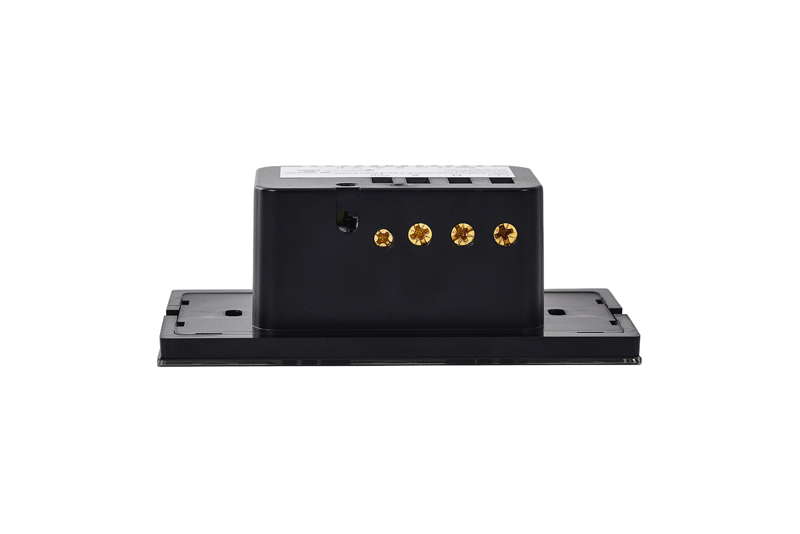Touch Power Wall Socket GPO with 1 Gang Light Switch - Shadow Black - Matzier